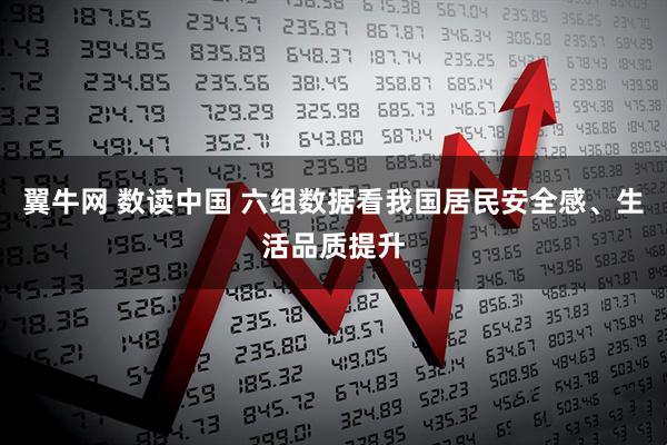 翼牛网 数读中国 六组数据看我国居民安全感、生活品质提升